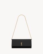 YSL KATE clutch in grain de poudre leather